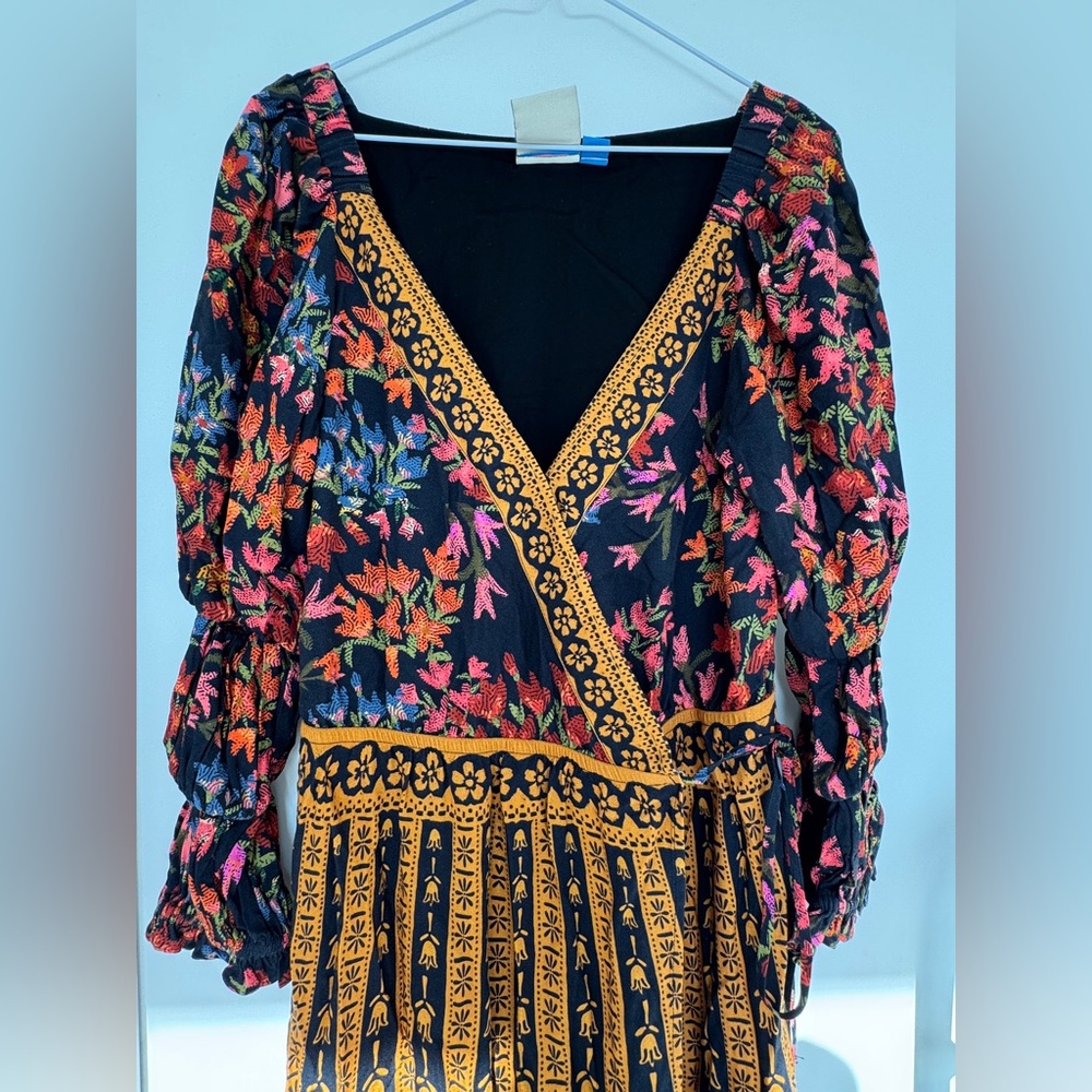 Farm Rio Anthropologie Side-Slit Maxi Dress - Picture 6 of 14